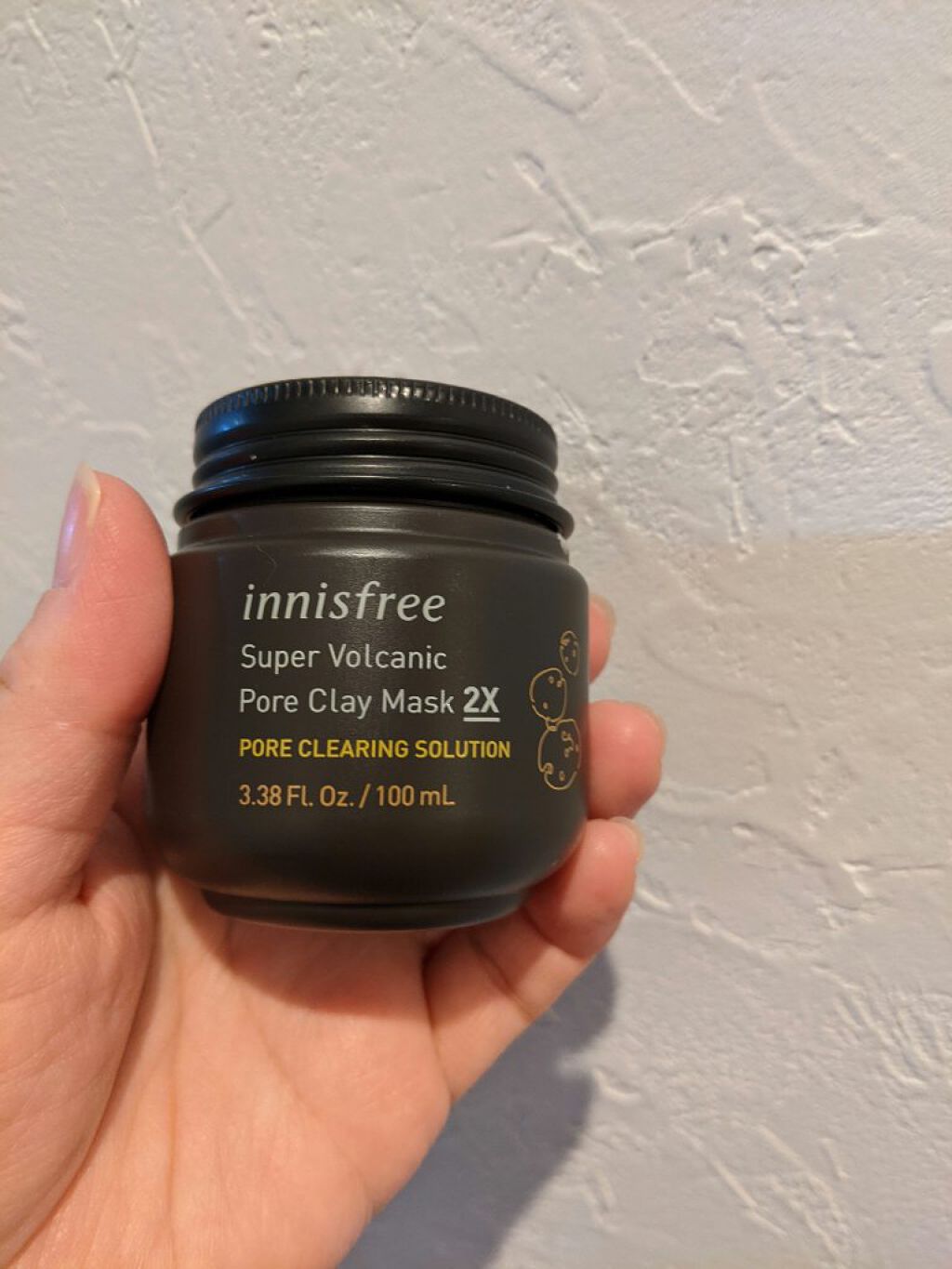 スーパーヴォルカニック　ポア　クレイマスク/innisfree/洗い流すパック・マスクを使ったクチコミ（1枚目）