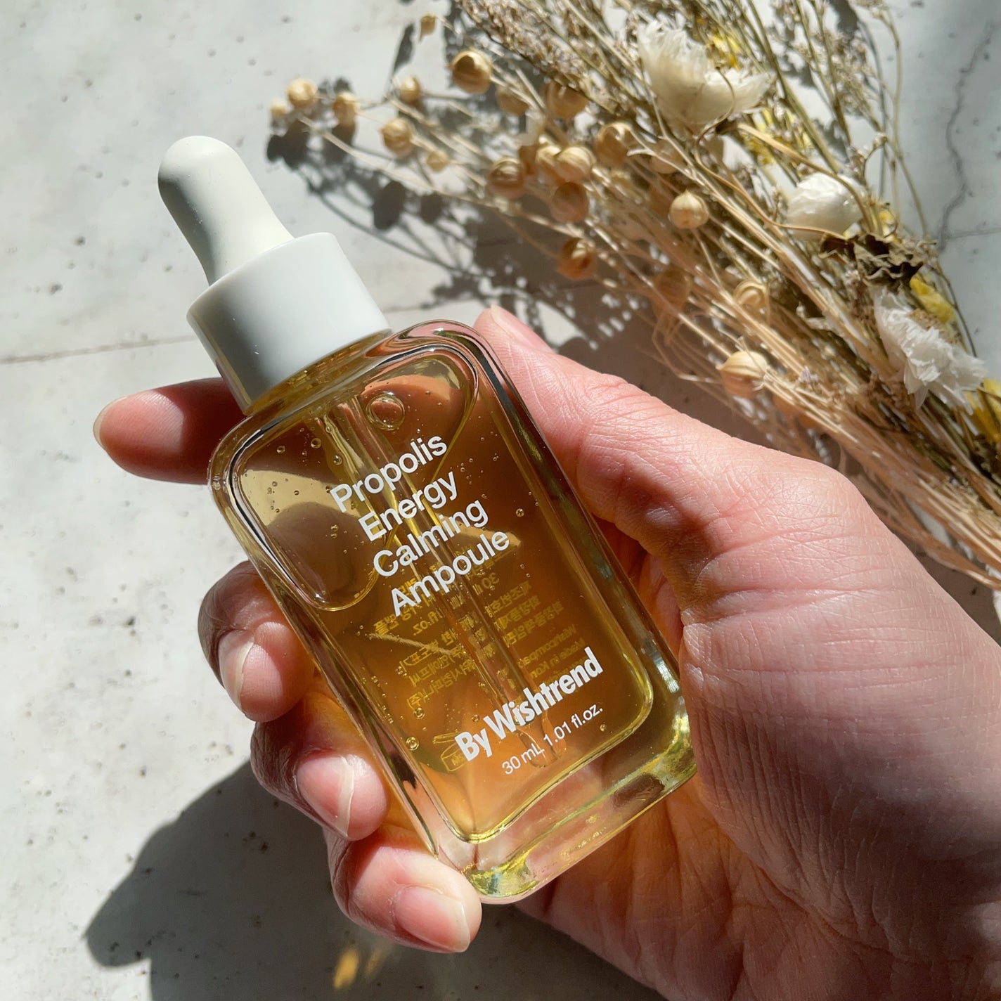 プロポリスエナジーカーミングアンプル/By Wishtrend/美容液を使ったクチコミ(7枚目)