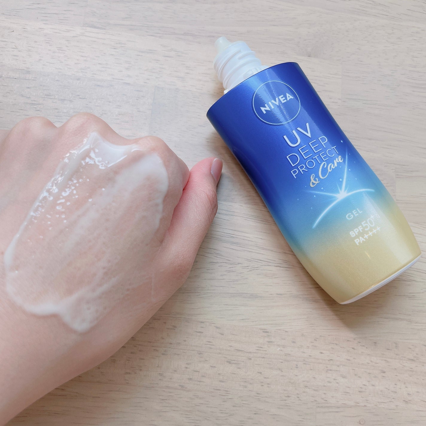 ニベアUV ディープ プロテクト&ケア ジェル/ニベア/日焼け止めジェルを使ったクチコミ(6枚目)