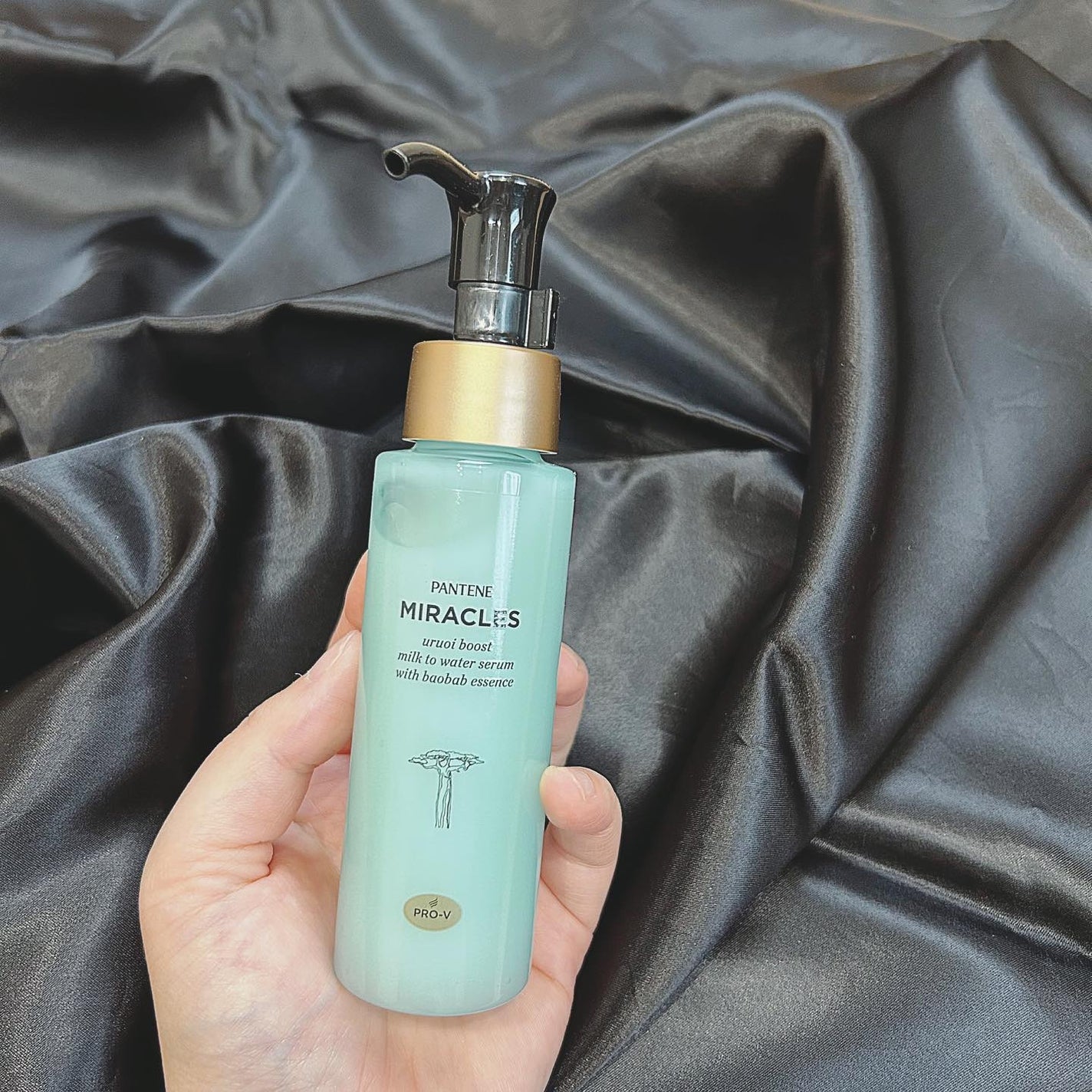 ミラクルズ うるおいブーストミルクウォーターセラム/パンテーン/アウトバストリートメントを使ったクチコミ(3枚目)