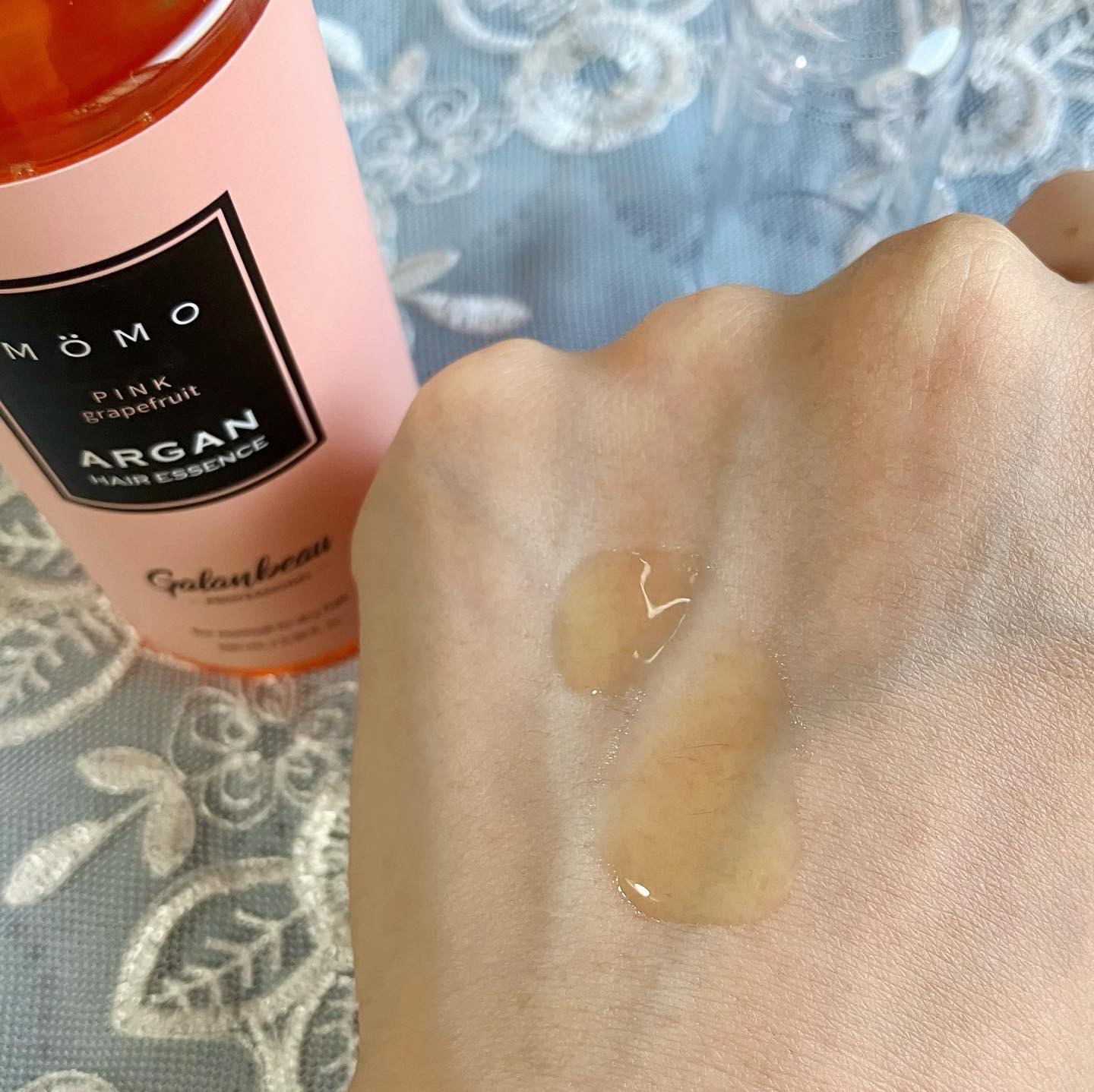 モモアルガンヘアエッセンス/ガランビュー/ヘアオイルを使ったクチコミ（3枚目）