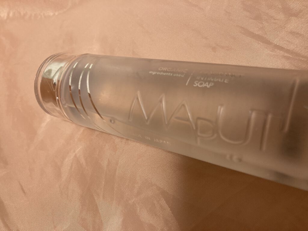 オーガニックフレグランスインティメイトソープ MAPUTI/MAPUTI/デリケートゾーンケアを使ったクチコミ（1枚目）