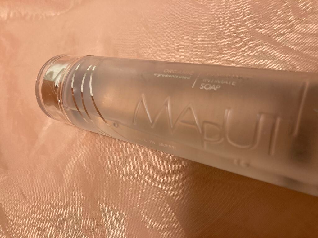 オーガニックフレグランスインティメイトソープ MAPUTI/MAPUTI/デリケートゾーンケアを使ったクチコミ(1枚目)