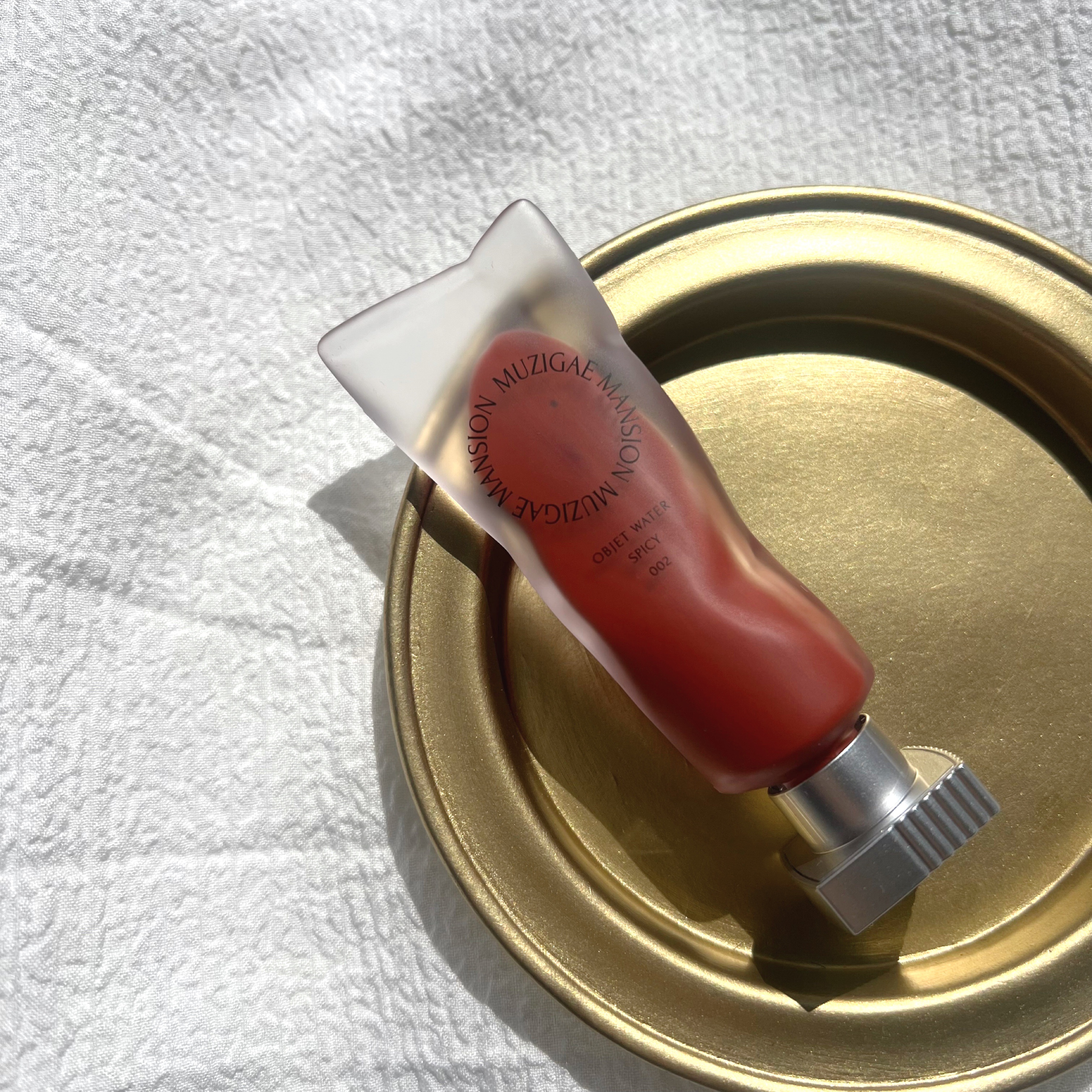 オブジェウォーター/MUZIGAE MANSION/口紅を使ったクチコミ（1枚目）