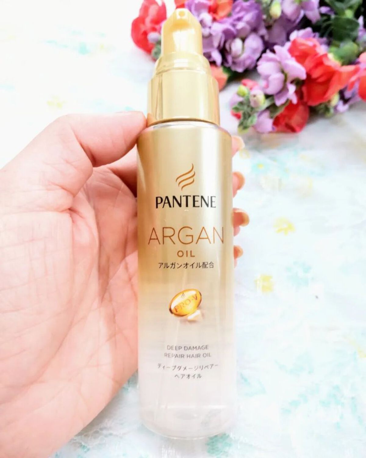 ディープダメージリペアー ヘアオイル/パンテーン/ヘアオイルを使ったクチコミ（2枚目）