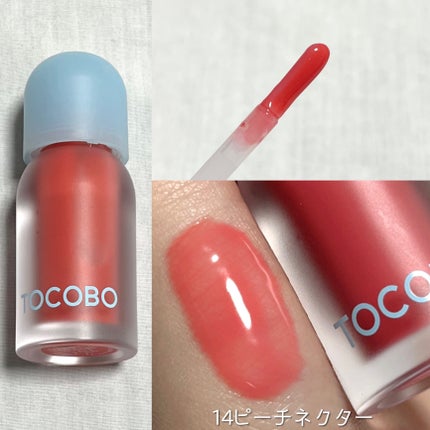 ジューシーベリープランピングリップオイル/TOCOBO/リップグロスを使ったクチコミ(4枚目)