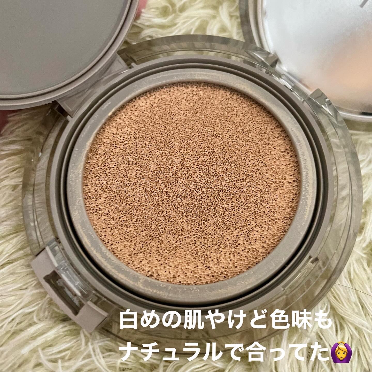 ブラーカバークッション/LUNA/クッションファンデーションを使ったクチコミ（2枚目）