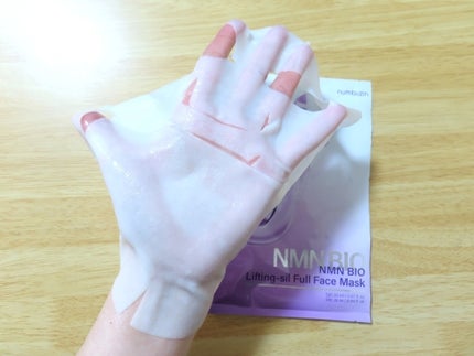 9番 NMNバイオリフトラッピングマスク/numbuzin/シートマスク・パックを使ったクチコミ(2枚目)