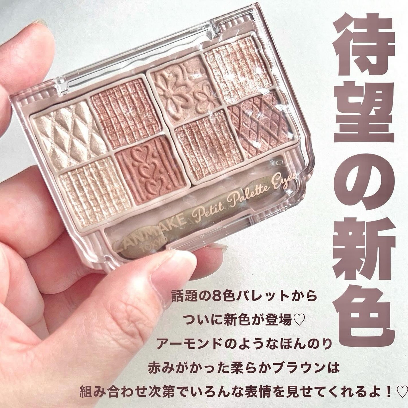 プティパレットアイズ/キャンメイク/パウダーアイシャドウを使ったクチコミ(4枚目)