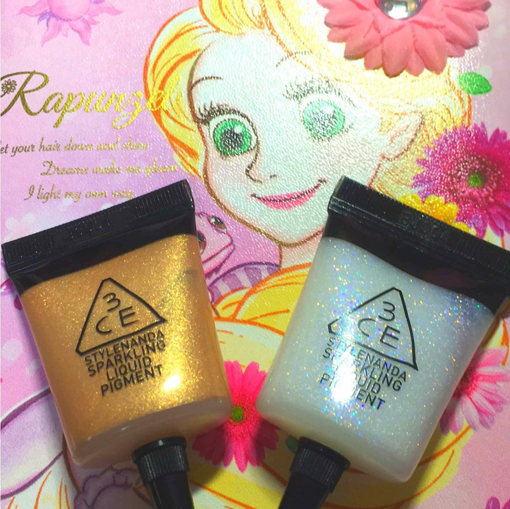 スパークリングリキッドピグメント/3CE/リキッドアイシャドウを使ったクチコミ(1枚目)