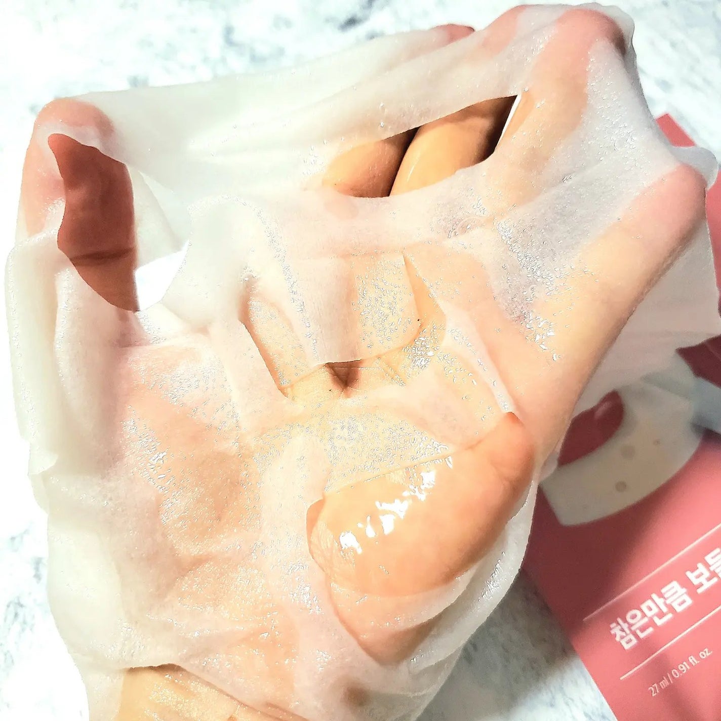 3番 すべすべキメケアシートマスク/numbuzin/シートマスク・パックを使ったクチコミ(4枚目)