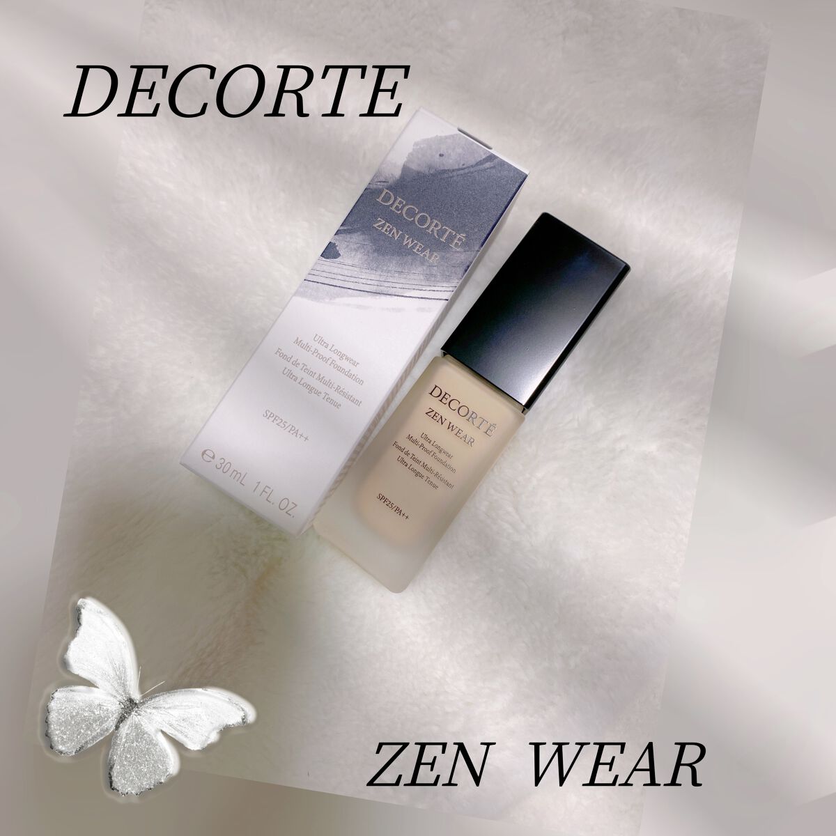 ゼン ウェア フルイド/DECORTÉ/リキッドファンデーションを使ったクチコミ（1枚目）