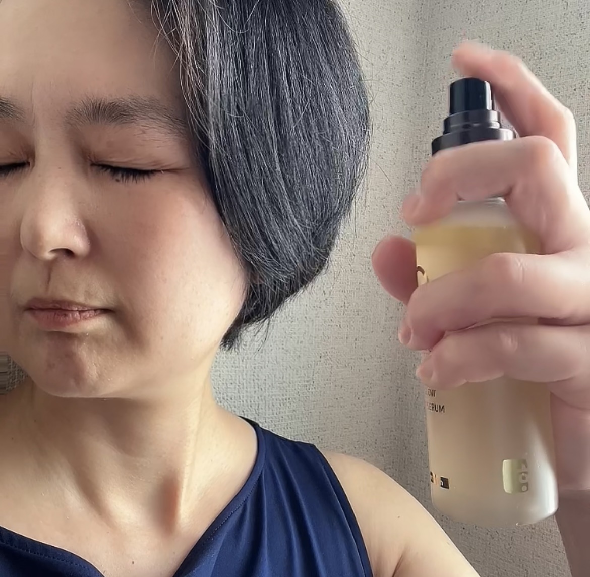 ダブルショット12GFコアグロウミストセラム/HAMEL/美容液を使ったクチコミ（3枚目）