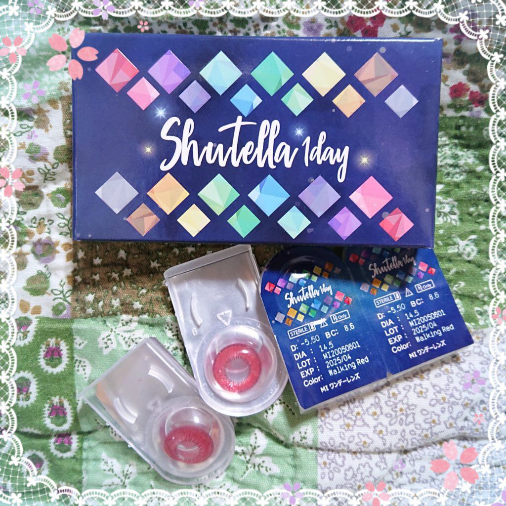 Shutella 1Day/アシストシュシュ/ワンデー（１DAY）カラコンを使ったクチコミ（2枚目）