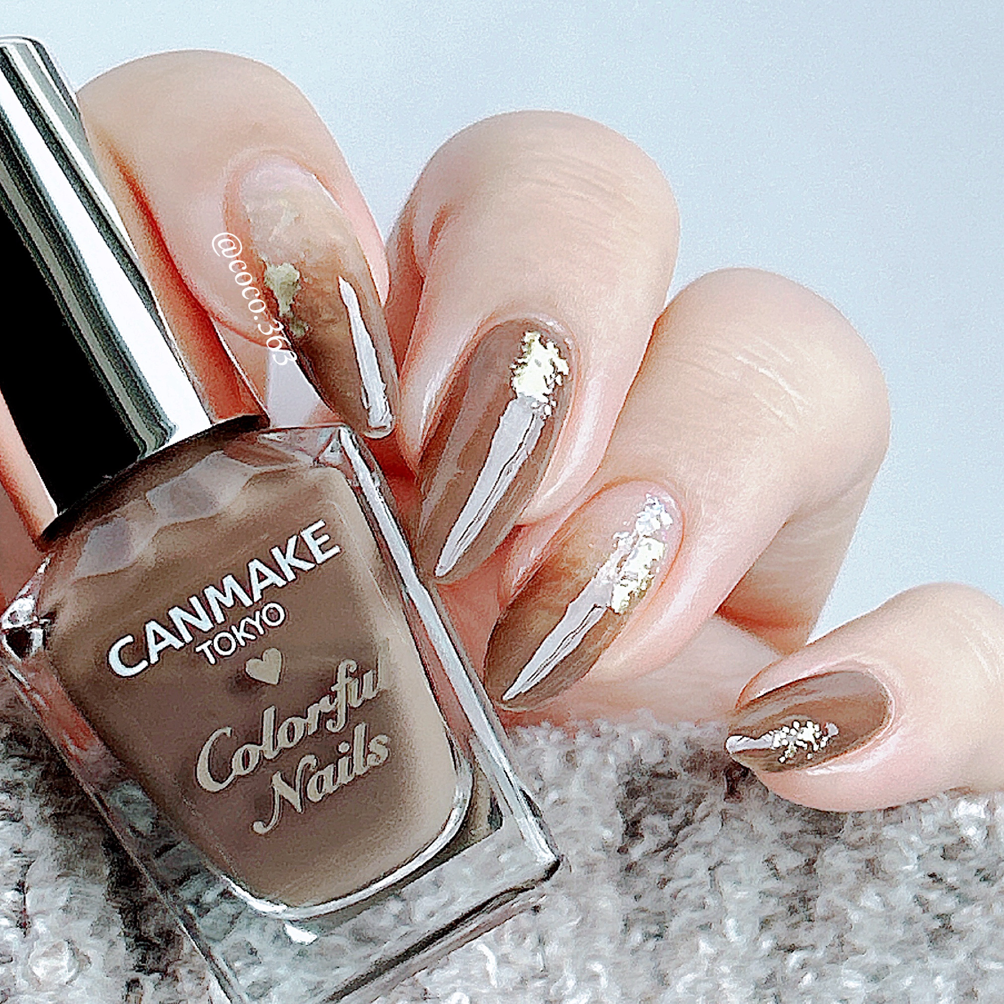 カラフルネイルズ/キャンメイク/マニキュアを使ったクチコミ（3枚目）