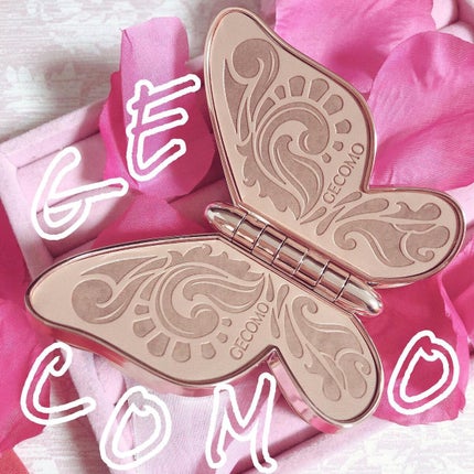 butterfly 6 colors Eye Shadow/gecomo/アイシャドウパレットを使ったクチコミ(2枚目)