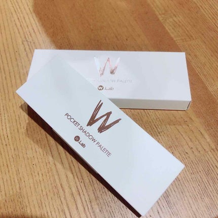 ポケットシャドウパレット/w.lab(ダブリューラボ)/アイシャドウパレットを使ったクチコミ(3枚目)