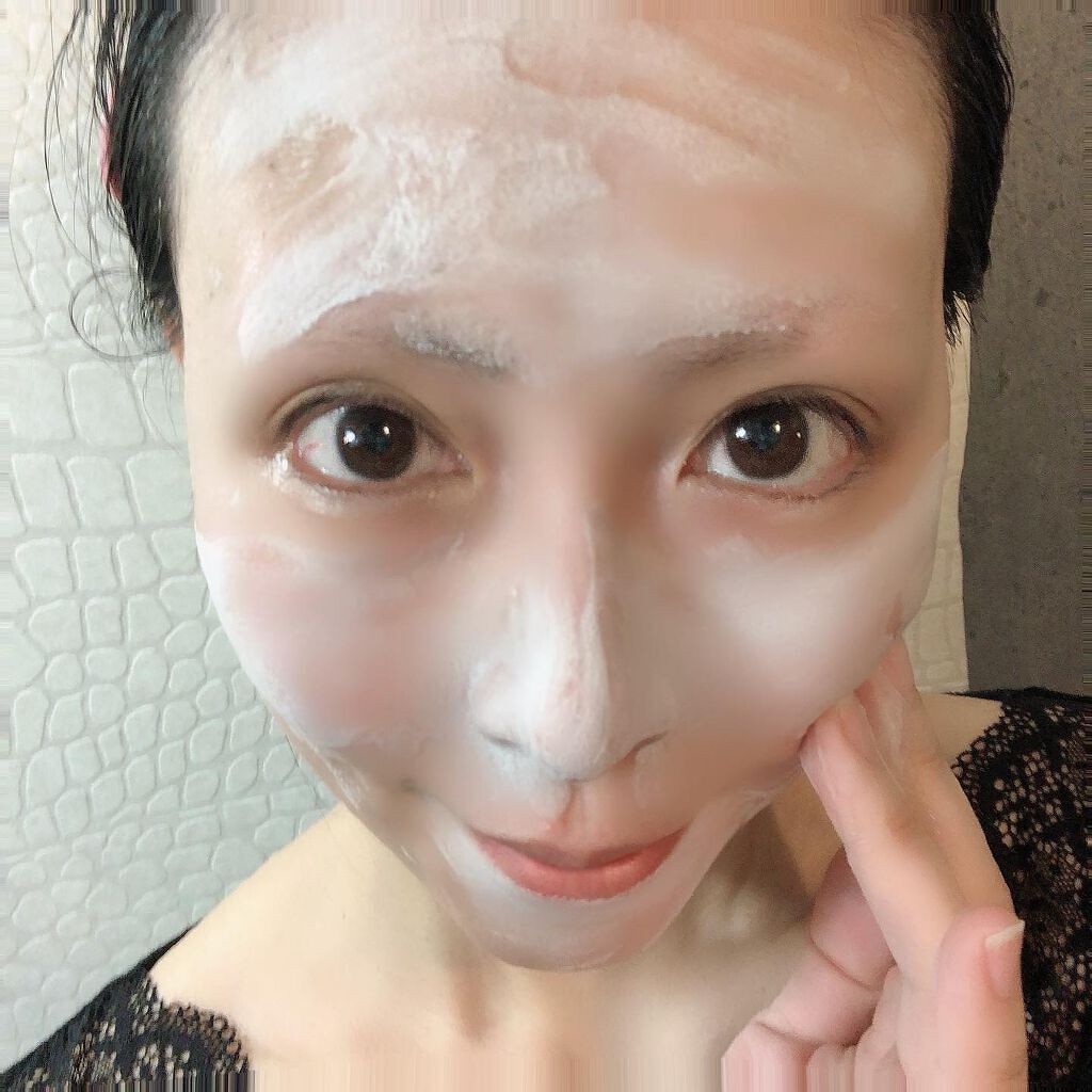 洗顔だけじゃない+パックもできる洗顔料/ONE STONE TWO BIRDS/その他洗顔料を使ったクチコミ(2枚目)