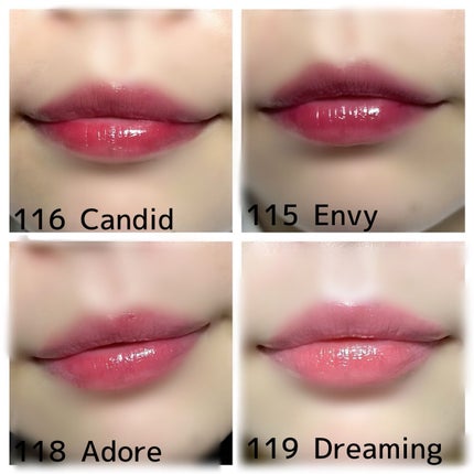 フルーティーグラムティント/Laka/リップティントを使ったクチコミ(4枚目)