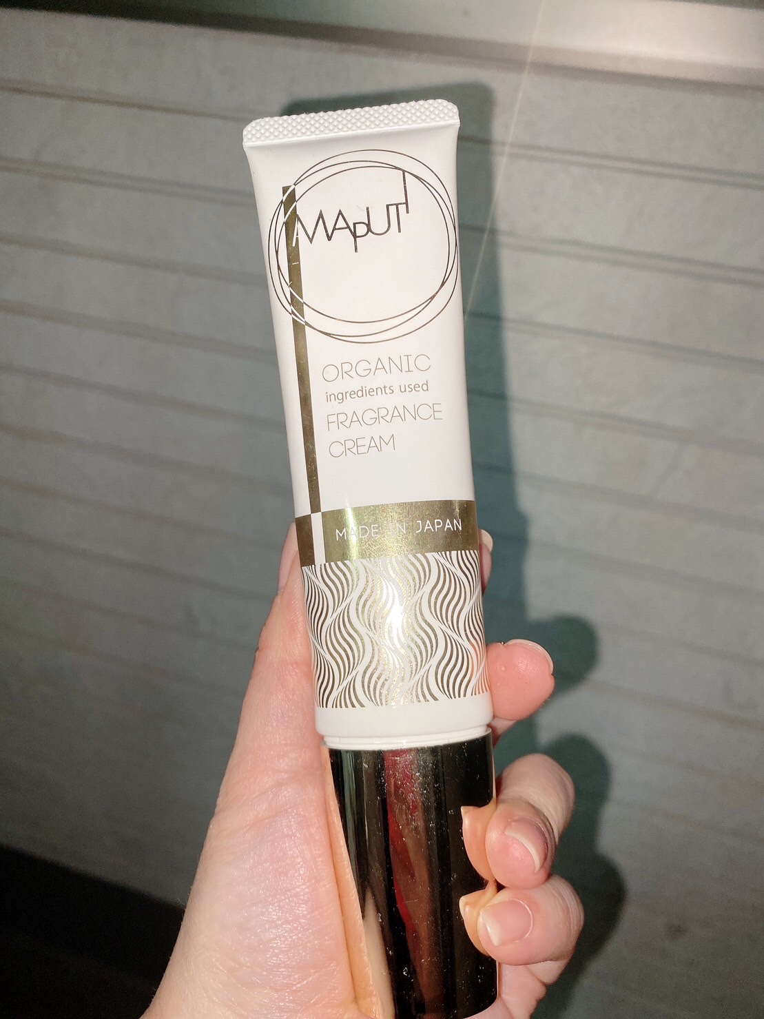 オーガニックフレグランスバストクリーム/MAPUTI/バスト・ヒップケアを使ったクチコミ（1枚目）