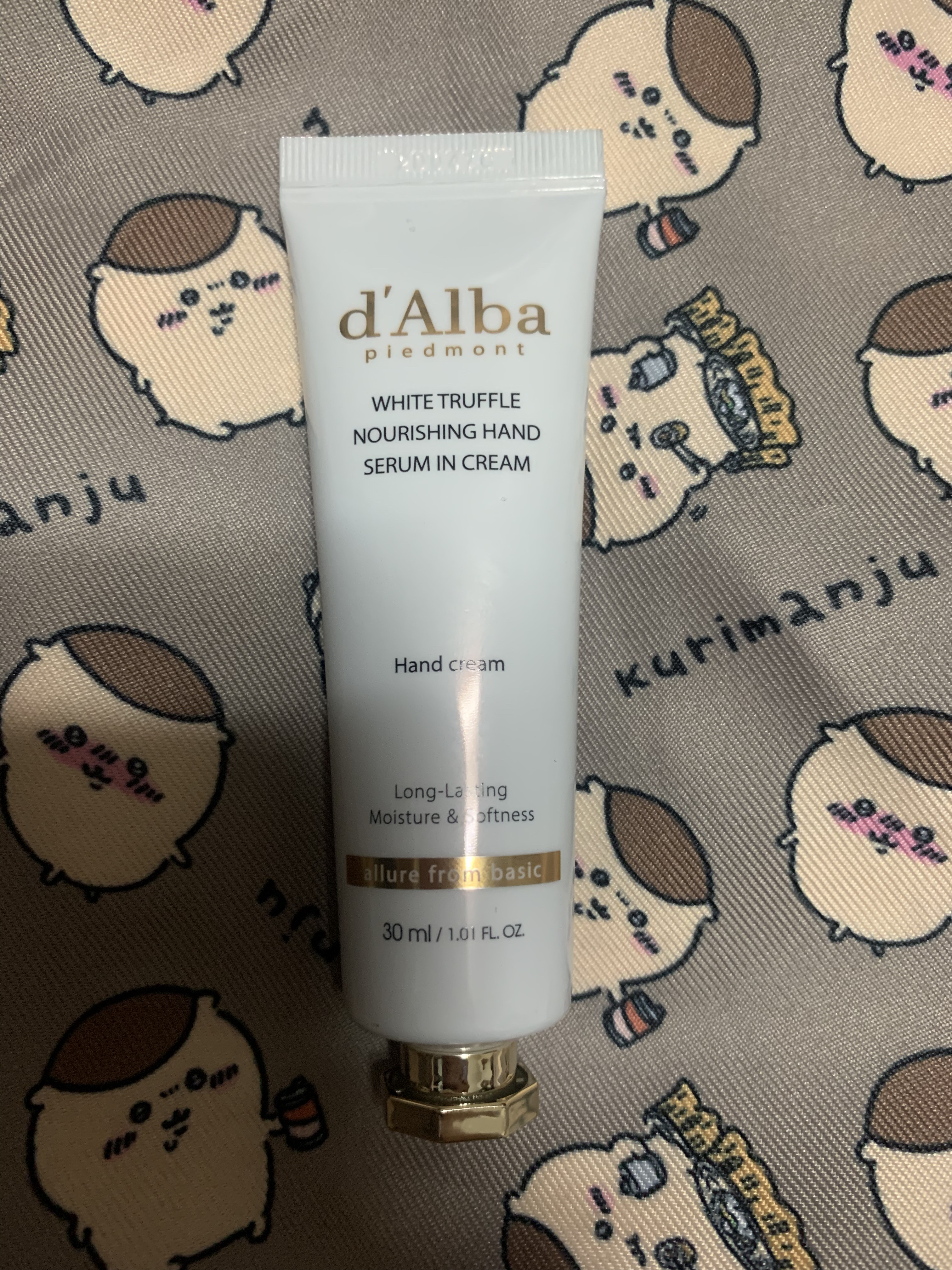 ホワイトトリュフナリシングハンドセラムインクリーム/ダルバ/ハンドクリームを使ったクチコミ（1枚目）