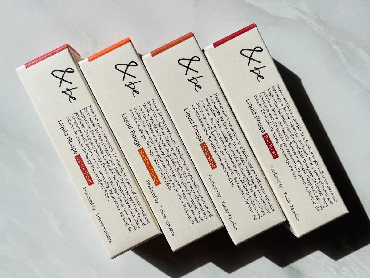 &be リキッドルージュ/&be/口紅を使ったクチコミ(2枚目)