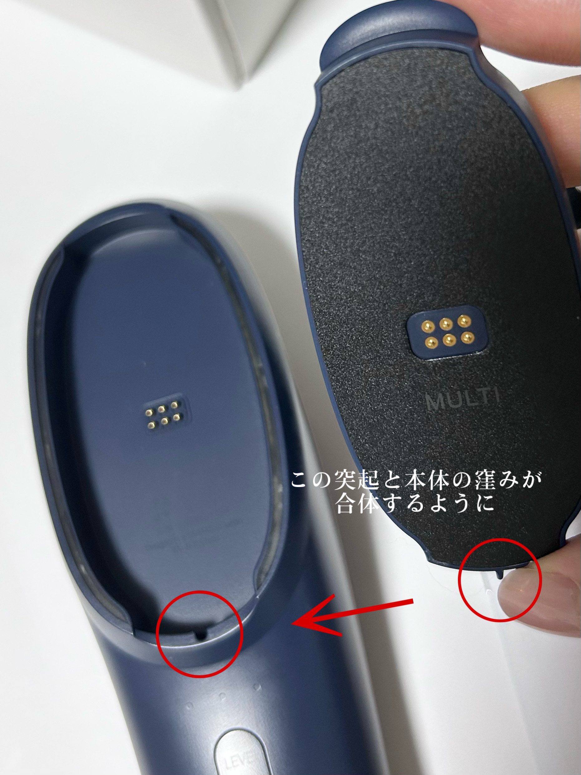 ハイパーフェイスリフトブラシ/YA-MAN TOKYO JAPAN/美顔器・マッサージを使ったクチコミ（2枚目）