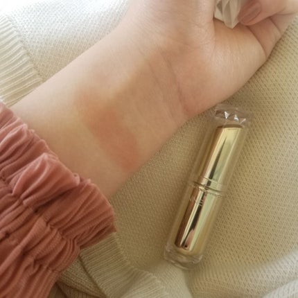 ラスティンググロスリップ/CEZANNE/口紅を使ったクチコミ(2枚目)