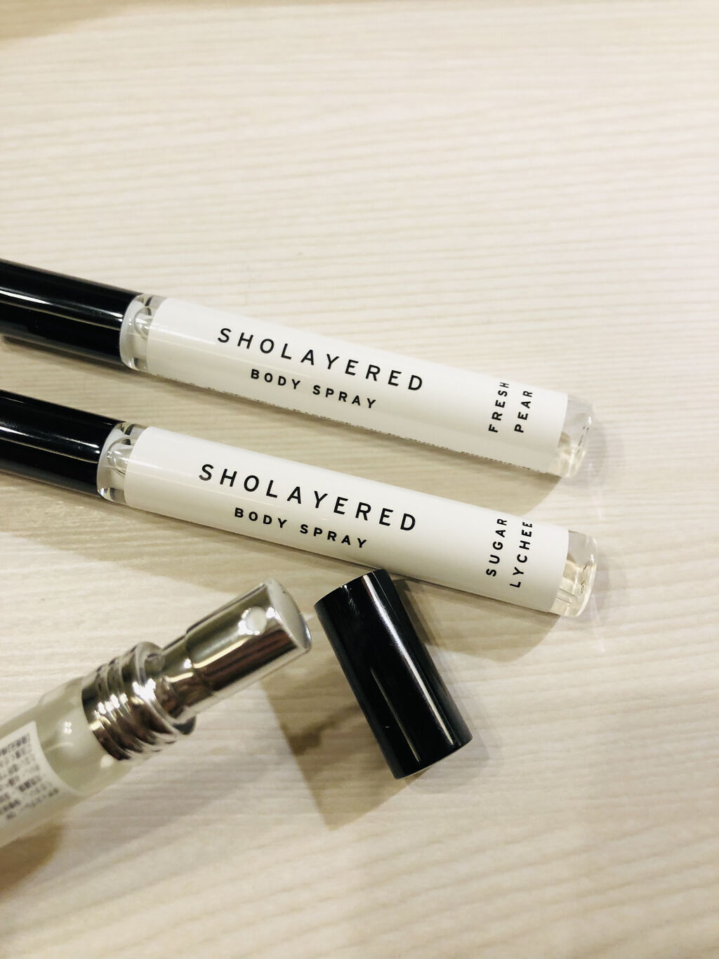 ボディスプレー フレッシュペア/SHOLAYERED/香水(その他)を使ったクチコミ（2枚目）