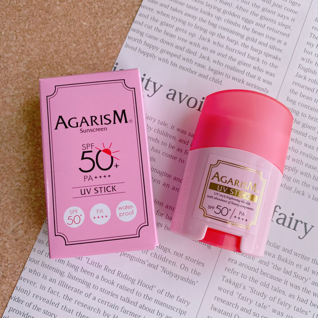 トーンアップUVスティック/AGARISM/日焼け止めスティックを使ったクチコミ（3枚目）
