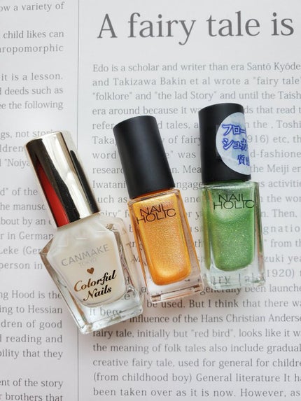 カラフルネイルズ/キャンメイク/マニキュアを使ったクチコミ(2枚目)