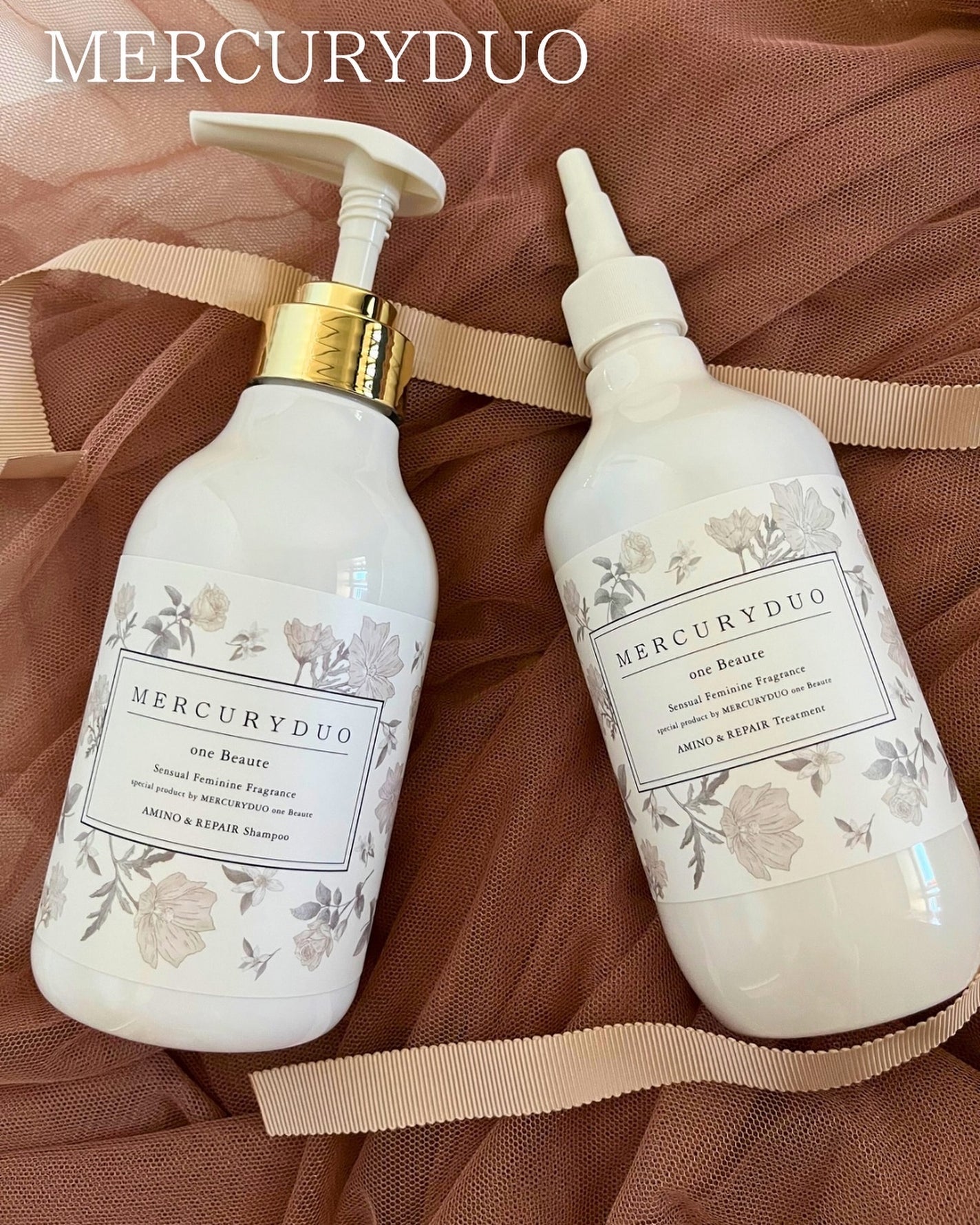 フレグランスシャンプー&ウォータートリートメント スパークリングフローラルの香り/MERCURYDUO/市販シャンプーを使ったクチコミ(1枚目)