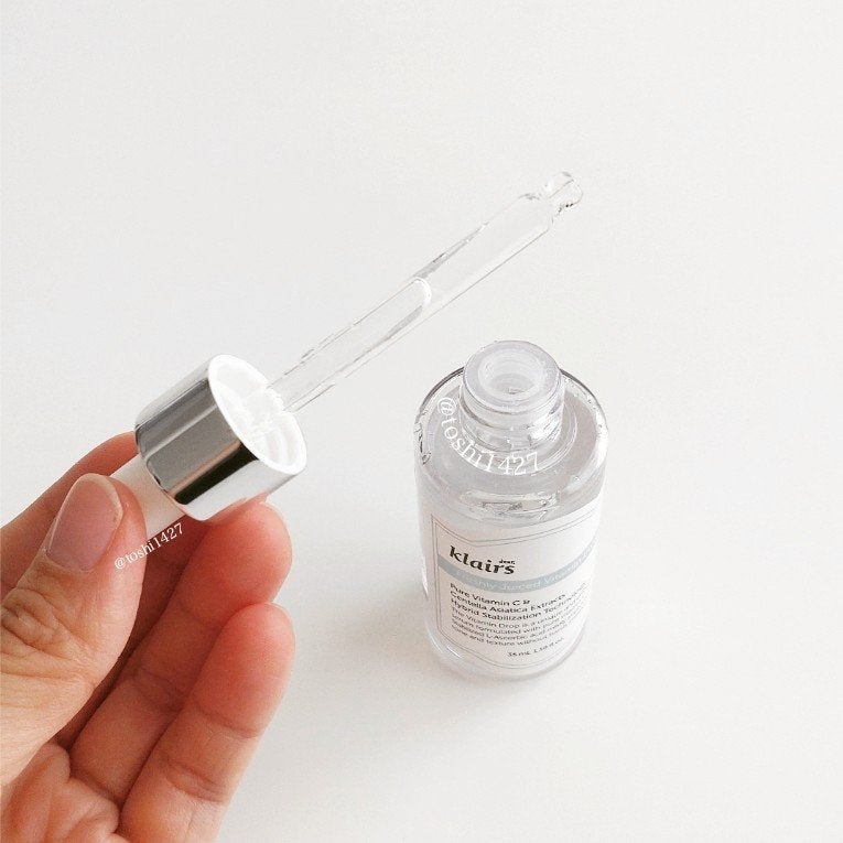 フレッシュリージュースドビタミンドロップ(35ml)/Klairs/美容液を使ったクチコミ(2枚目)