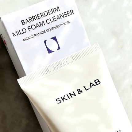 バリアダーム マイルドクレンザー/SKIN&LAB/洗顔フォームを使ったクチコミ(4枚目)