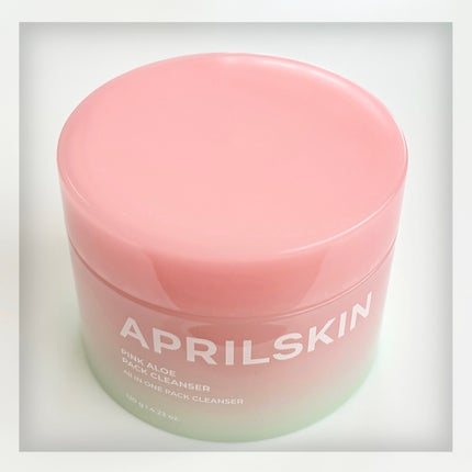ピンクアロエメレンゲクレンザー/APRILSKIN/その他洗顔料を使ったクチコミ(2枚目)