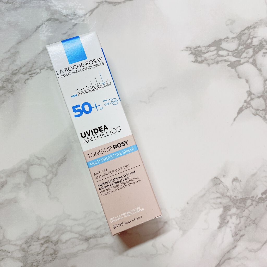UVイデア XL プロテクショントーンアップ ローズ/ラ ロッシュ ポゼ/日焼け止めクリームを使ったクチコミ（1枚目）