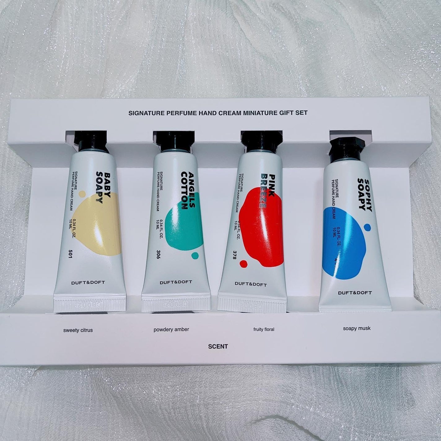 シグネチャーパフュームハンドクリームミニチュアギフトセット/DUFT&DOFT/ハンドクリームを使ったクチコミ(6枚目)
