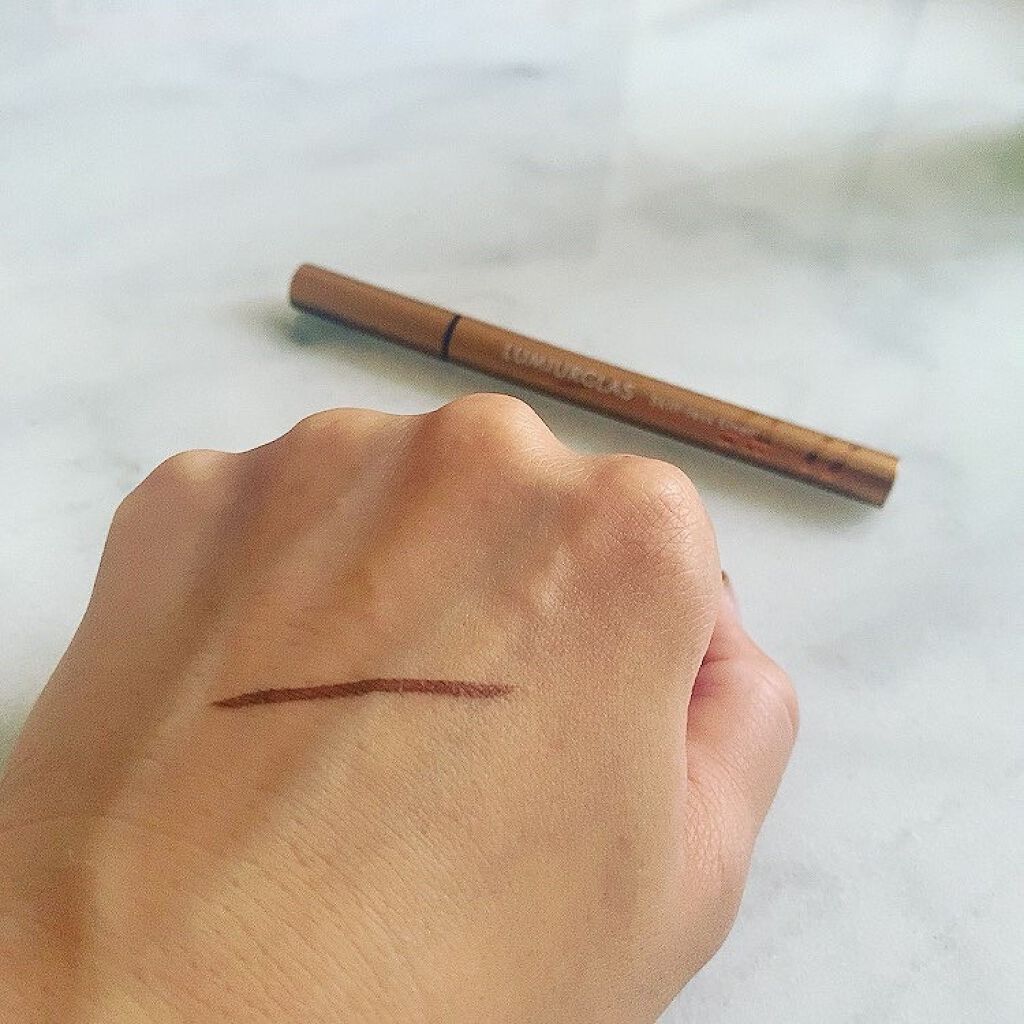 スキルレスライナー/LUMIURGLAS/リキッドアイライナーを使ったクチコミ（2枚目）