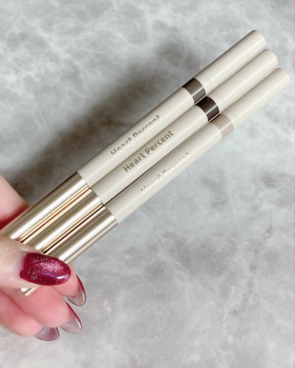 ドット オン ムードエッジ アンド フラットアイブロウ/Heart Percent/アイブロウペンシルを使ったクチコミ(2枚目)