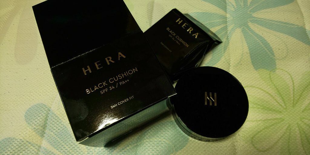 ブラック クッション/HERA/クッションファンデーションを使ったクチコミ(1枚目)