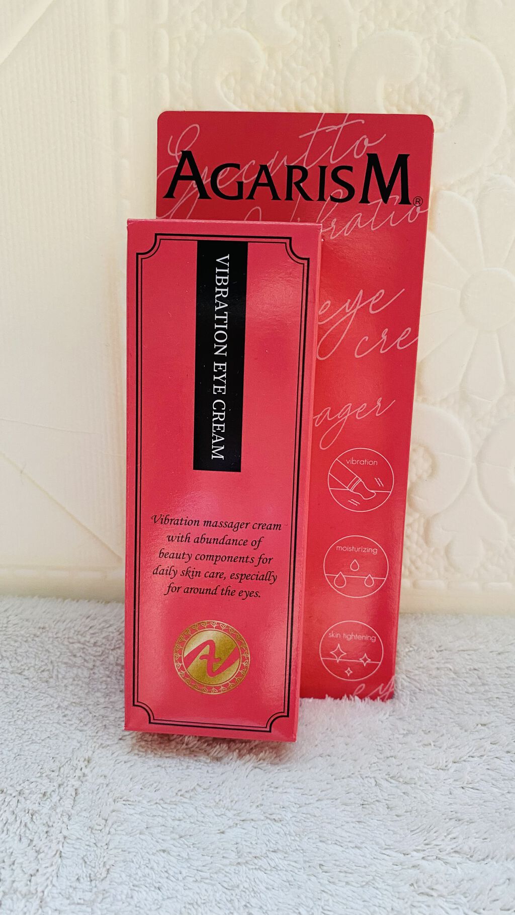 アイキュット マッサージャークリーム/AGARISM/アイケア・アイクリームを使ったクチコミ（1枚目）