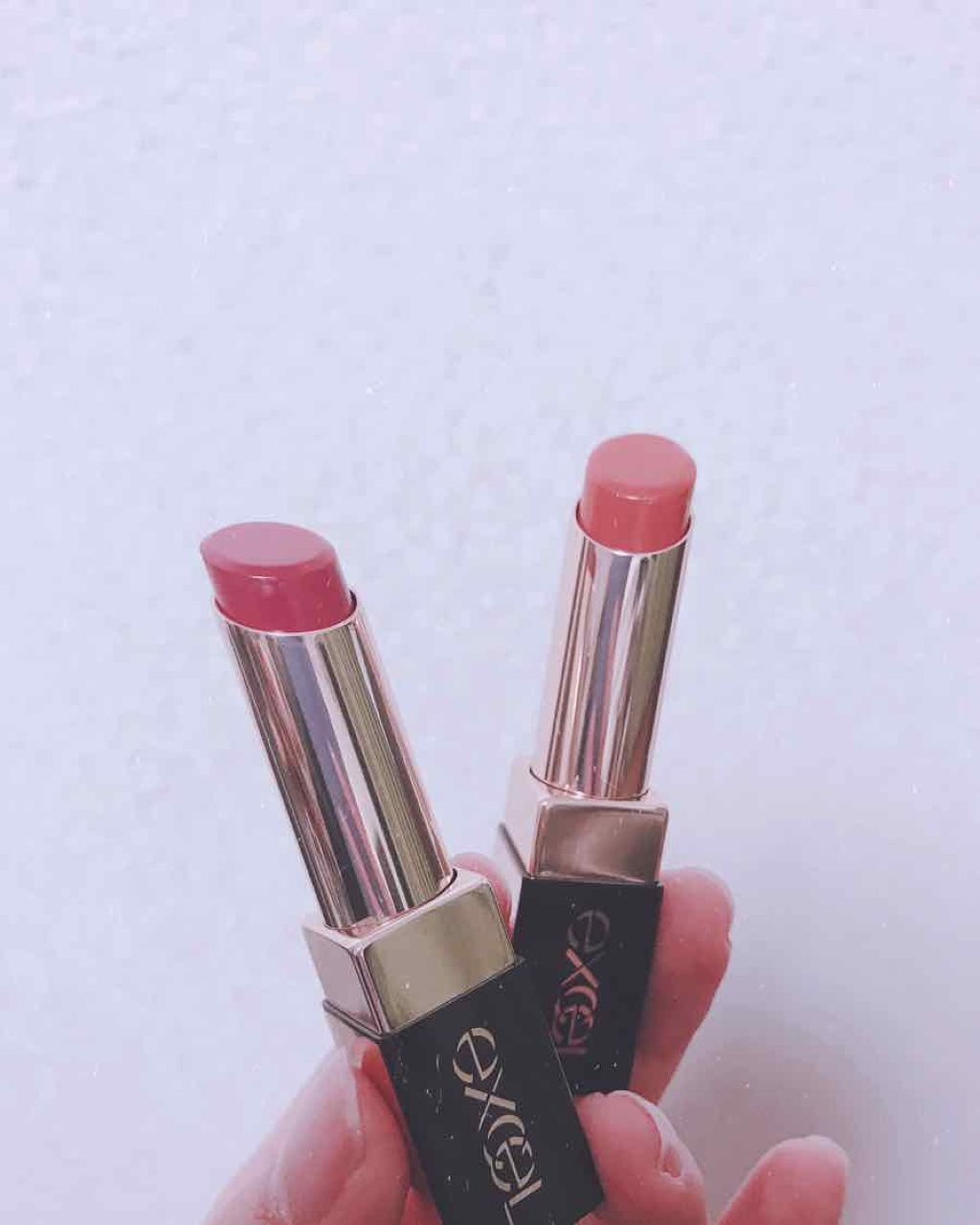 グレイズバームリップ/excel/口紅を使ったクチコミ（1枚目）