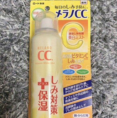 薬用しみ対策 美白ミスト化粧水/メラノCC/ミスト状化粧水を使ったクチコミ（1枚目）