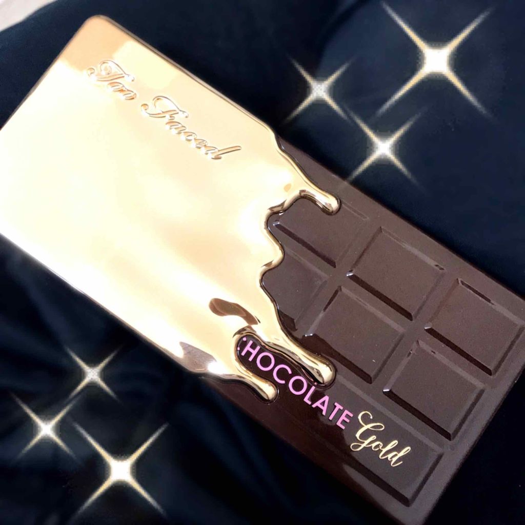 Too Faced チョコレート ゴールド アイ シャドウ パレットのクチコミ「#海外コスメ #レビュー ✈️💄
#一重メイク #tootaced 

初めましてこんにちは！.....」（3枚目）