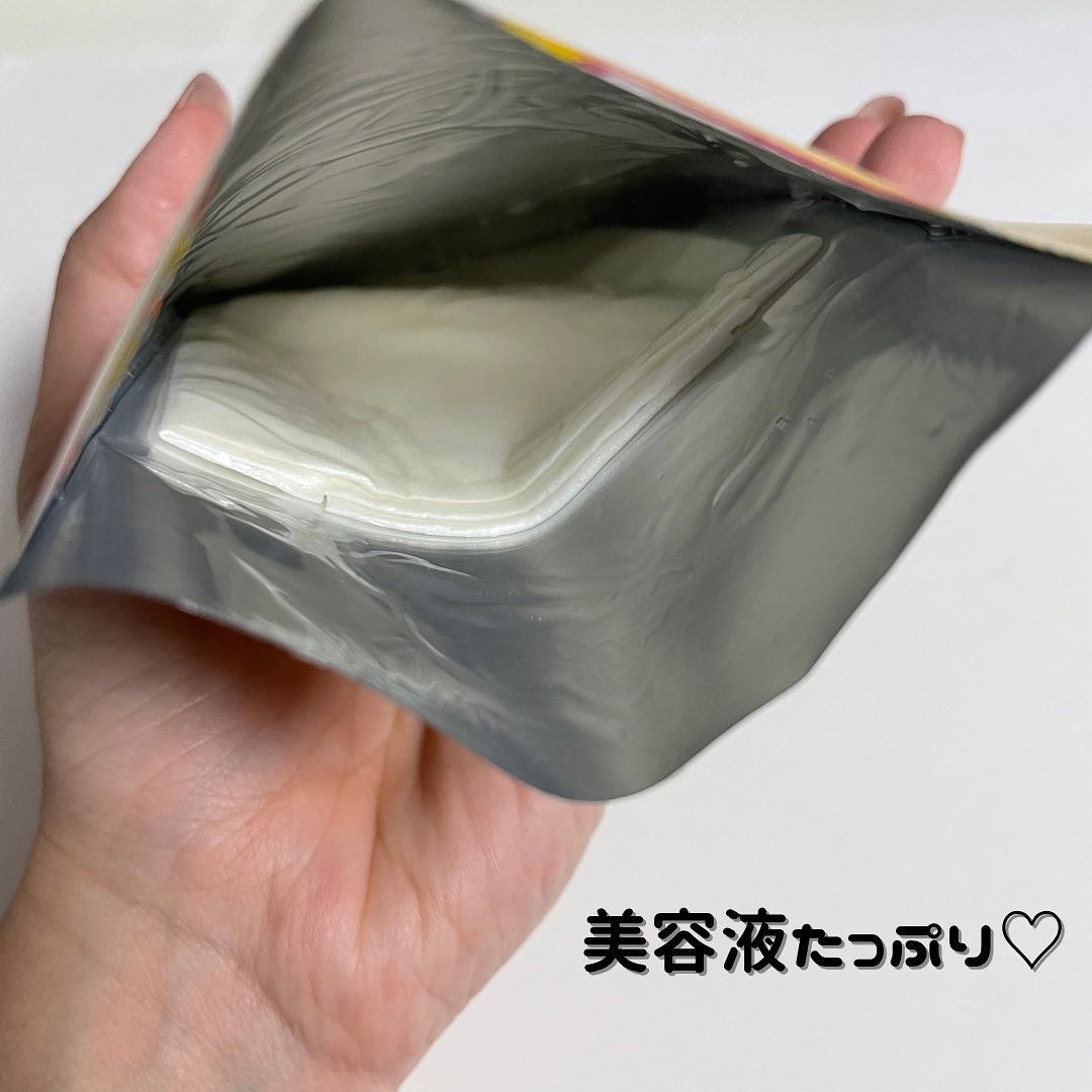 オルフェス イエローエッセンシャルマスク/ALFACE+/シートマスク・パックを使ったクチコミ（3枚目）