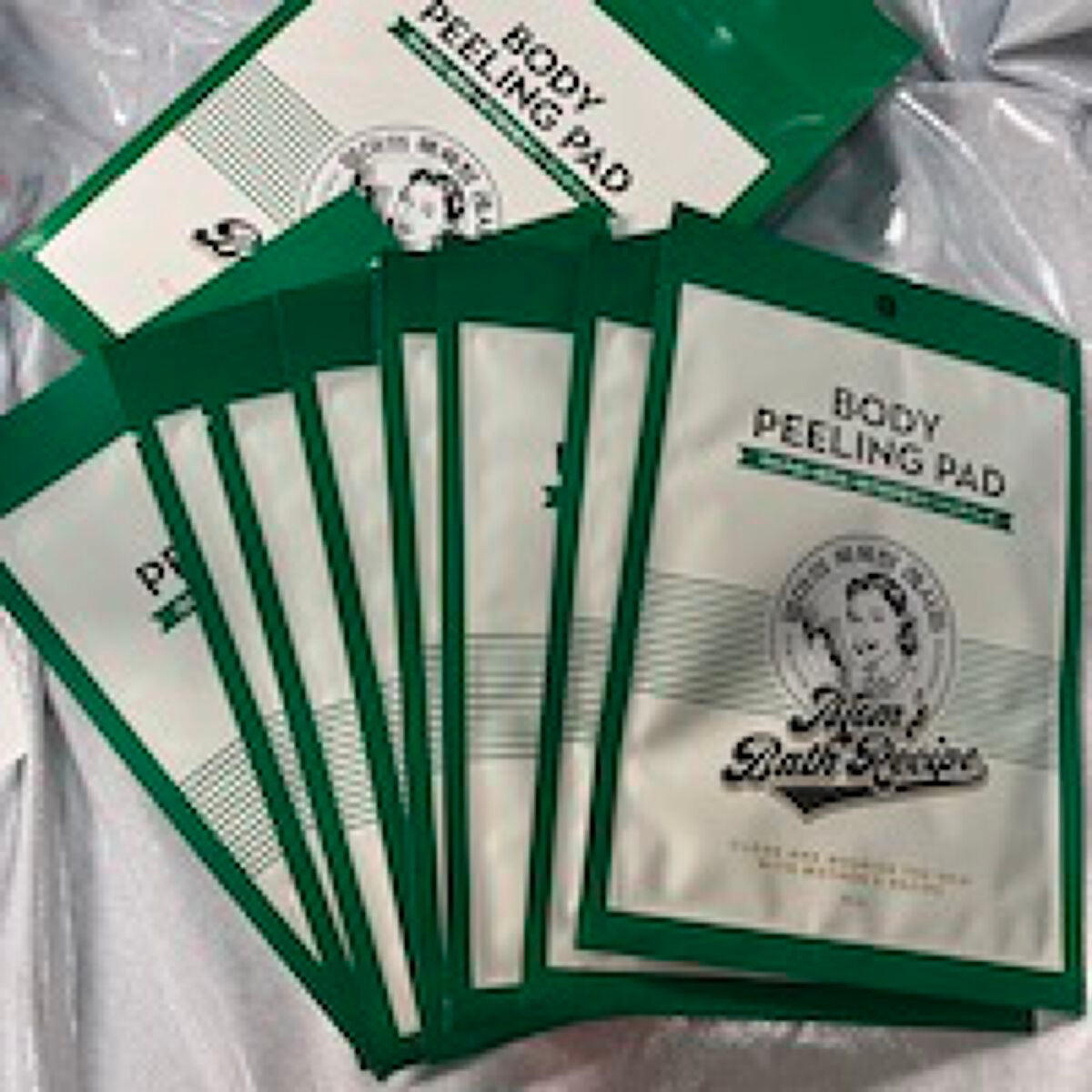 ボディピーリングパッド/Mom’s Bath Recipe/ピーリングを使ったクチコミ(2枚目)