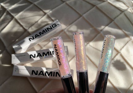 ダズリングアイグリッター/NAMING./リキッドアイシャドウを使ったクチコミ(1枚目)