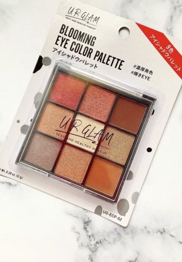 UR GLAM　BLOOMING EYE COLOR PALETTE/U R GLAM/アイシャドウパレットを使ったクチコミ（1枚目）