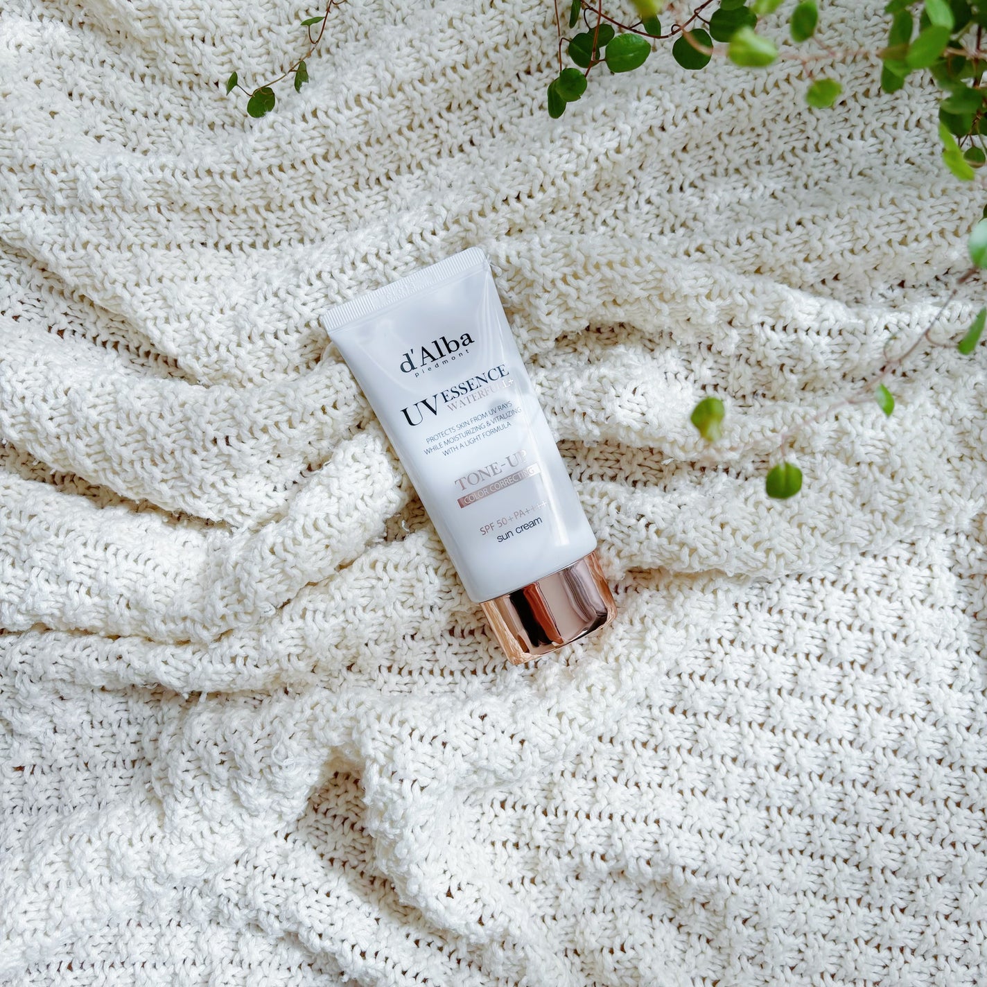 ウォータフルトーンアップサンクリーム/ダルバ/日焼け止めクリームを使ったクチコミ(1枚目)