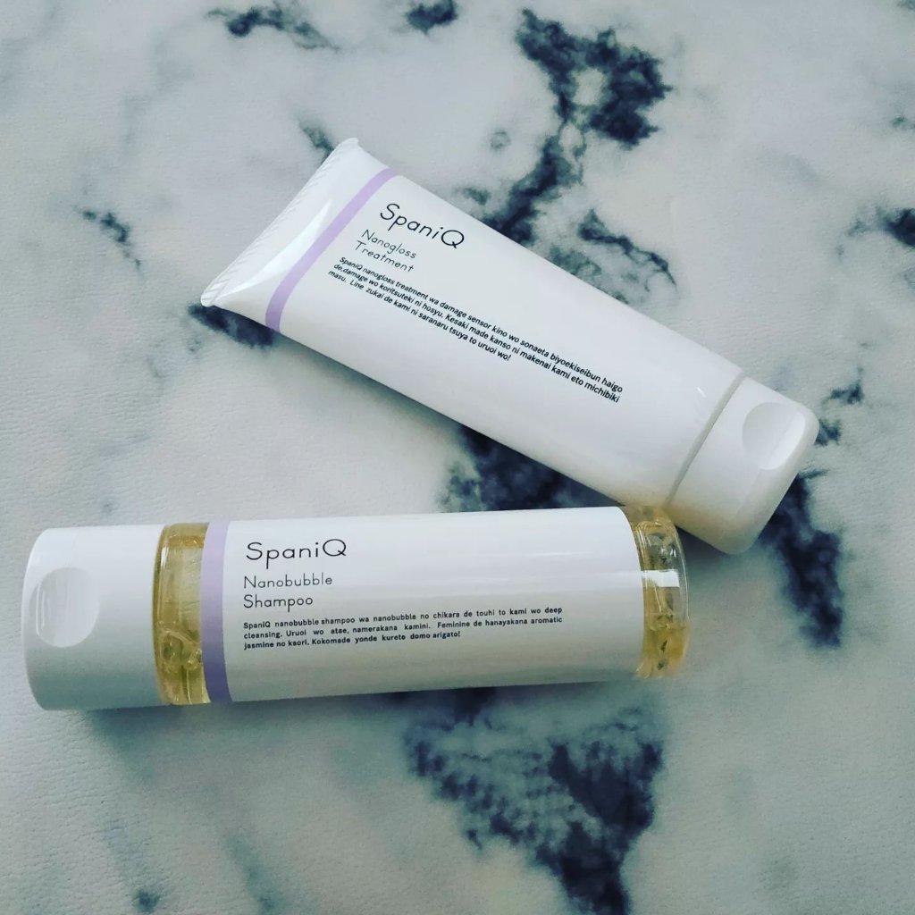 ナノグロストリートメント/SpaniQ/洗い流すヘアトリートメントを使ったクチコミ（1枚目）